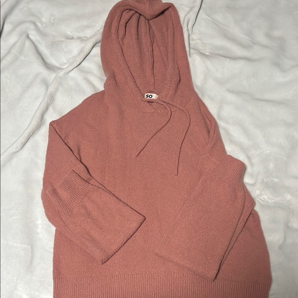 SO Women's Pink Hooded Sweater